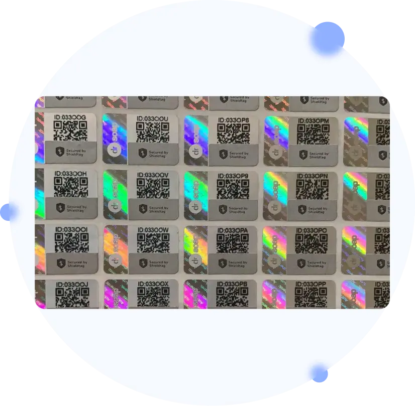 hologram sticker image