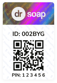 custom hologram design dr soap image